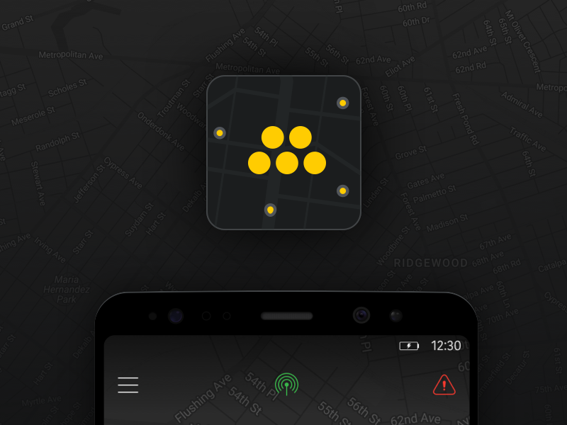 Taxi driver app for Android