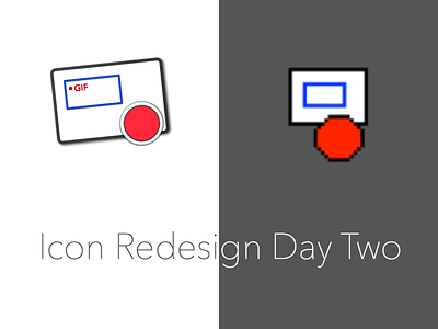 Day Two icon redesign sketch