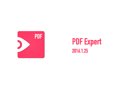 Day Eight:PDF Expert icon redesign sketch