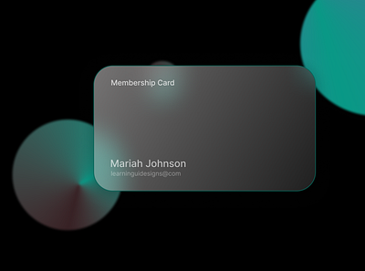 transparent card animation branding graphic design logo uidesign
