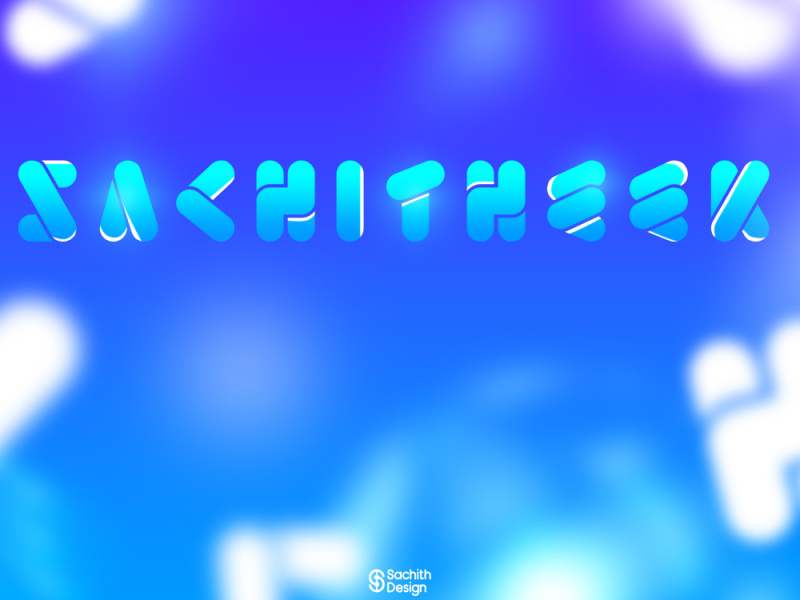 text style name logo