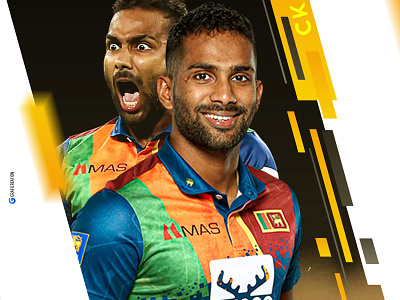 Chamika Karunaratne | Sports Poster 3 branding design graphic design sachitheek typography