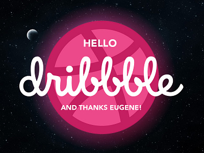 Hello Dribbble debut dribbble firstshot hello invitation