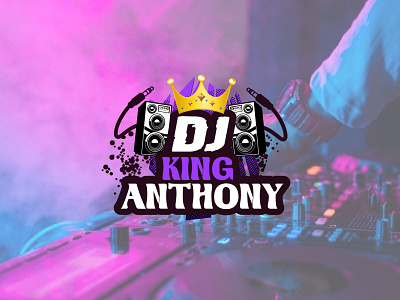 DJ Logo branding design logo vector