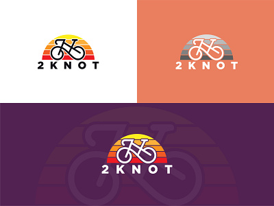 2KNOT app branding design graphic design logo vector