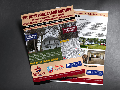 Flyer Design for Real Estate Auction