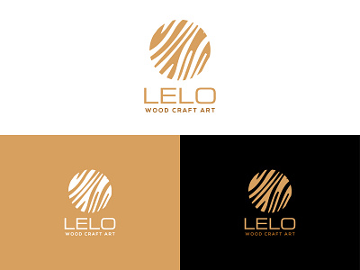 LELO Wood Craft Art branding design graphic design logo logodesign typography vector