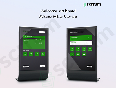 Self servicing ticket booking kiosk app branding design graphic design illustration logo minimal ui ux vector