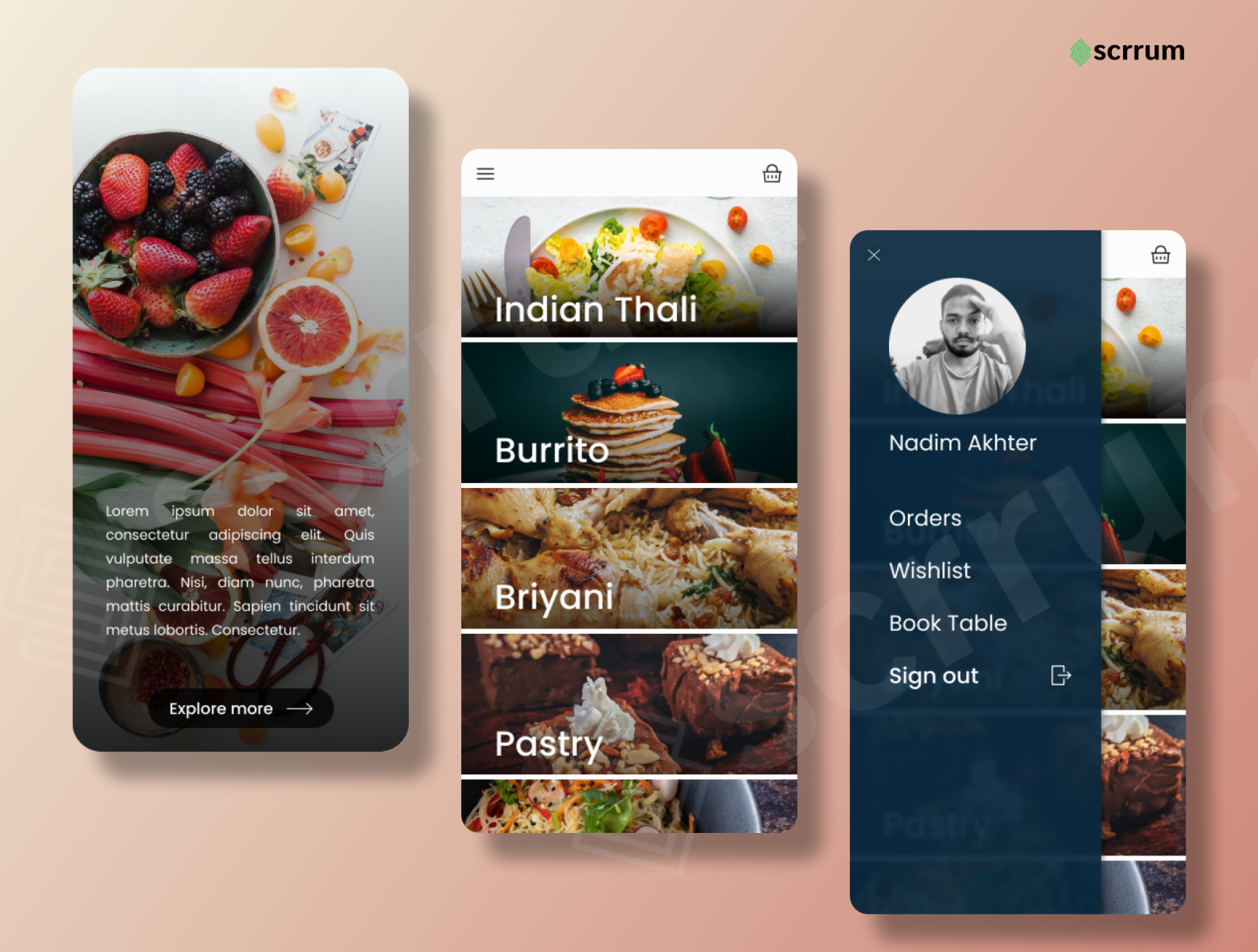 restaurant-food-ordering-app-with-table-booking-by-scrrum-labs-on-dribbble