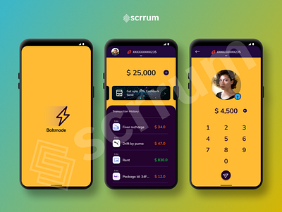 Wallet application 3d animation app branding design graphic design illustration logo minimal motion graphics ui ux vector