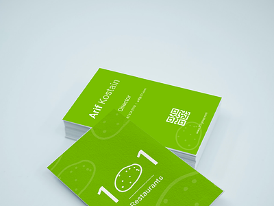 101 Restaurant business card 3d animation app branding design graphic design illustration logo minimal motion graphics ui ux vector