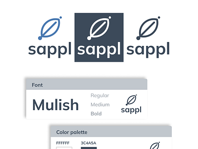 Sappl logo design 3d animation app branding design graphic design illustration logo minimal motion graphics ui ux vector