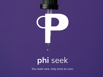 Phi seek logo 3d animation app branding design graphic design illustration logo minimal motion graphics ui ux vector