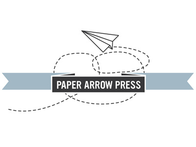 Paper Arrow Press logo branding identity logo