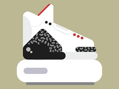 Air Jordan 3 White Cement air art cement graphic icon illustration jordan jordan3 nike white