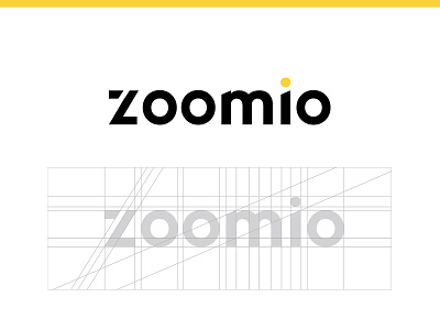 Zoomio app branding camera iphone logo visual identity word mark