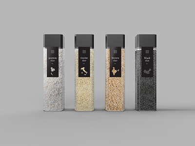 Redesigning Rice Packaging competition country finalist food label minimal packaging rice