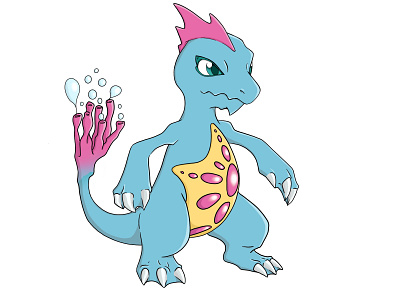 What if Charmeleon was a water type Pokemon?