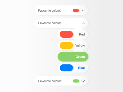 Daily UI 027 - Drop Down app daily ui 027 dailyui design drop down interface primary colour primary colours sketch ui