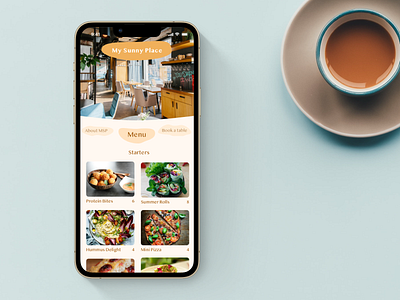 Daily UI 043 - Food Menu app dailyui design food interface menu restaurant sketch ui