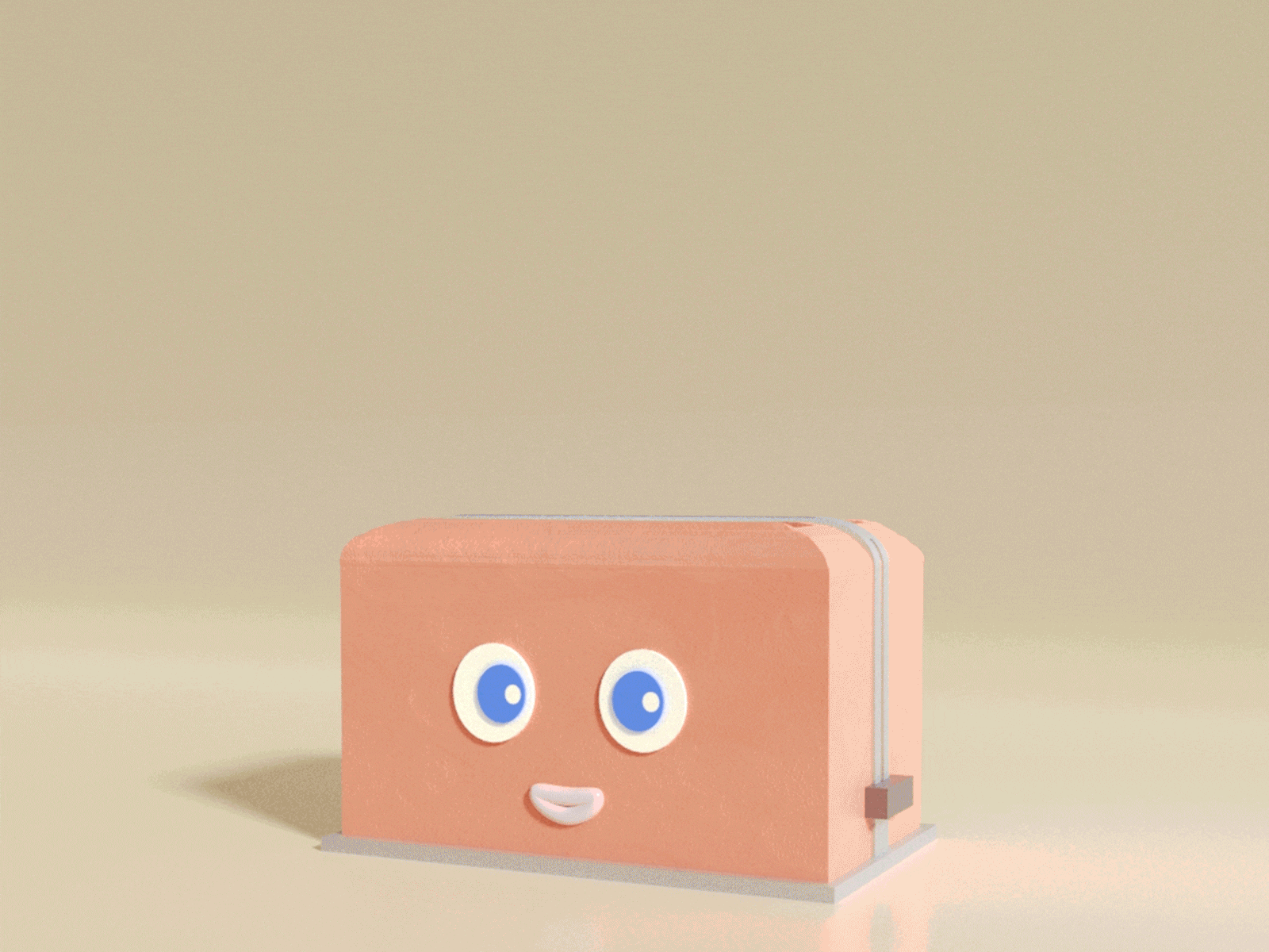 3D toaster 3d animation blender blender3d design illustration motion