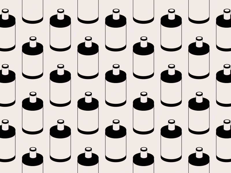 Bottles? after effects animation black and white black white bottles design gif line loop monochrome motion motion graphics