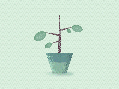 Plant styleframe 2d design illustration illustrator nature plant shape style frame texture
