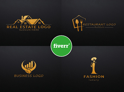 Real estate Logo / Restaurant logo / Fashion logo 3d logo adobe indesign annual report business logo catalogue design company profile corporate logo design graphic design logo logo design proposal real estate logo