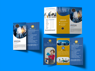 TRIFOLD BROCHURE / BROCHURE DESIGN adobe indesign annual report bi fold brochure design catalogue design company profile graphic design illustration proposal tri fold