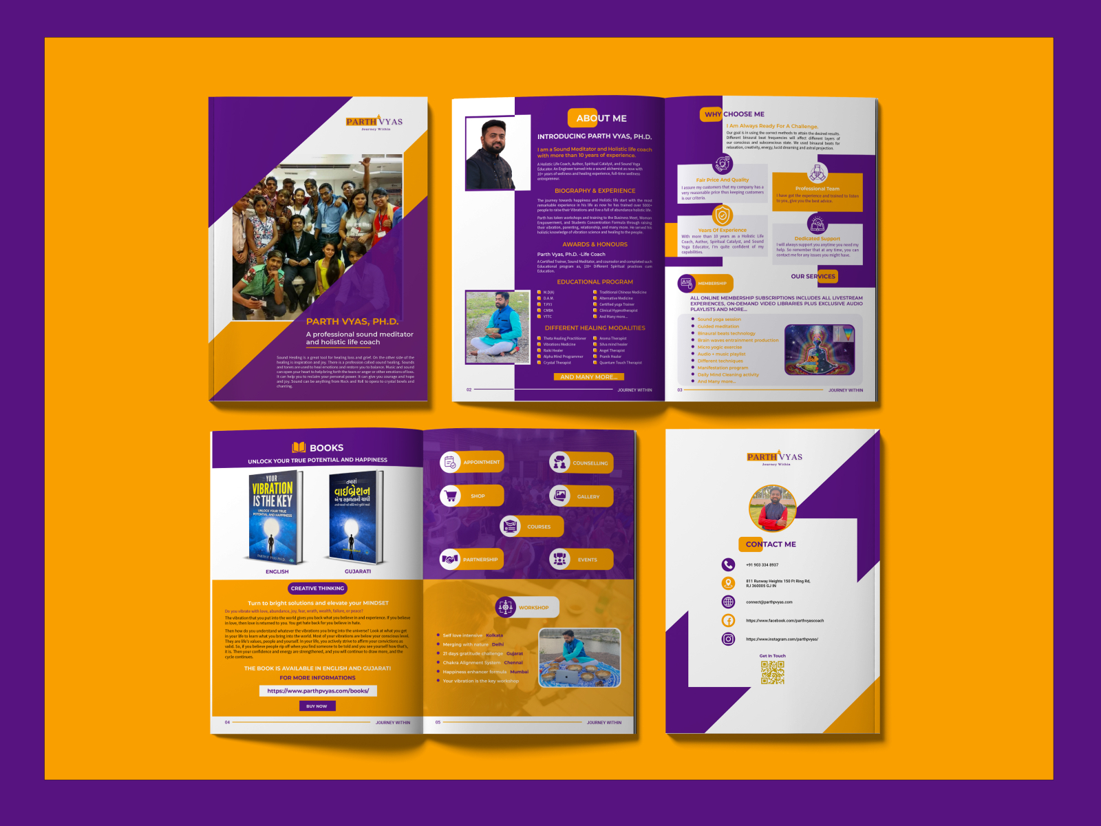 Company Profile / Brochure Design by Jobayed Hossain on Dribbble