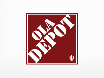 Ola Depot brand font identity logo typography