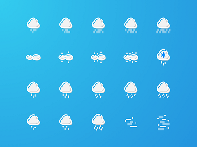 weather icon design icon motion sketch ui weather