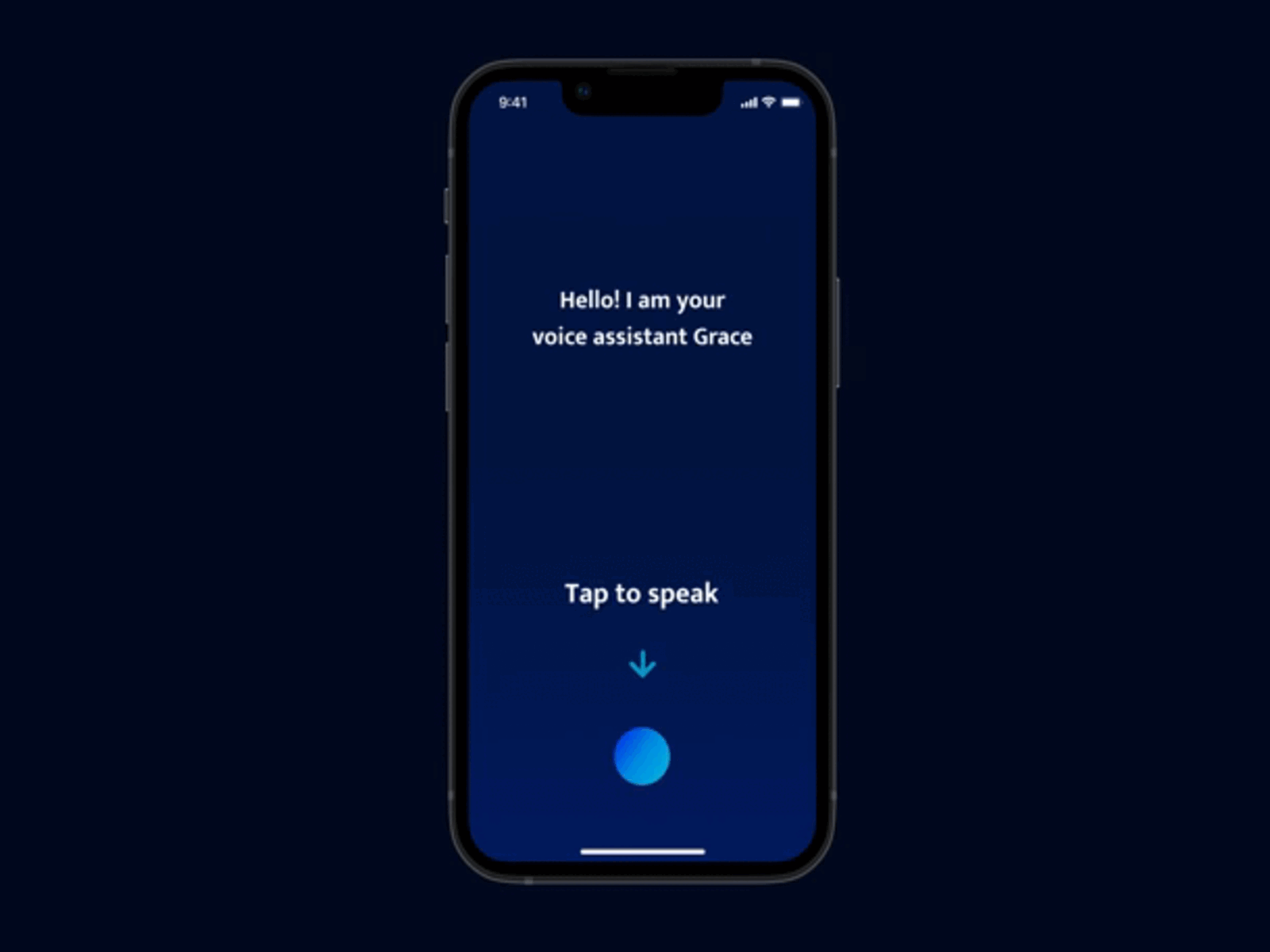 Voice assistant App by Ekaterina Sagirova on Dribbble