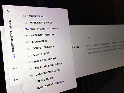 chapter navigation