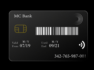 MC-bank card brand identity branding business card design graphic design