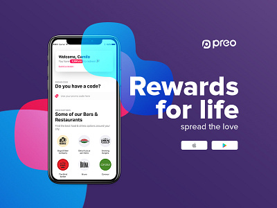 Brand guidelines app brand guidelines life phone preo rewards rewards app
