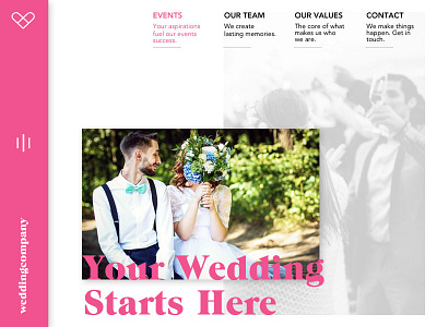 Wedding Landing Page