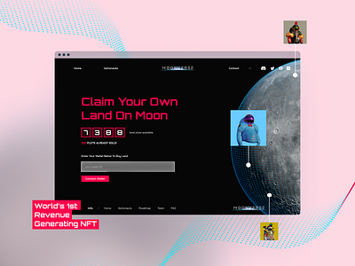 Moonverse — NFT Landing Page