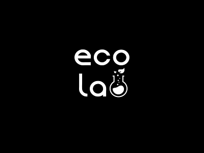 Logo: EcoLab eco graphic design illustration laboratory logo medicine painting