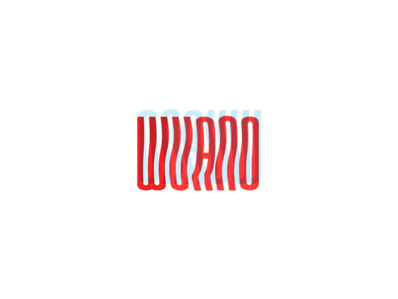 WVANO. 2d animation branding design flat gif giphy illustration logo personal short