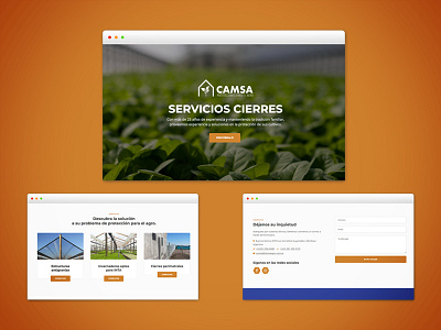 Website for agriculture protection Company
