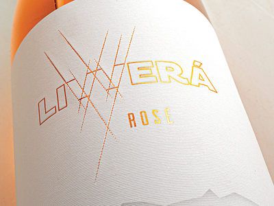 Livverá Rosé 2019. Wine Label for Escala Humana Wines.