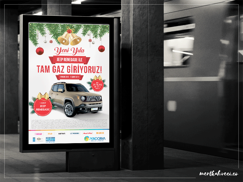 Pendorya SC - Christmas Flyer car christmas flyer new year pendorya shopping shopping center