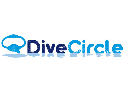Logo Dive Circle circle dive logo sea social sub