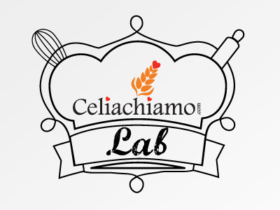 Logo Celiachiamo Lab bakery brand celiachia food laboratory logo