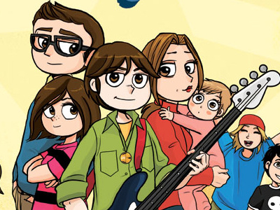 Cover Intrepidi character design comics fumetto