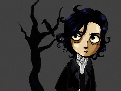 Youngpoe Small character digitalwork illustration