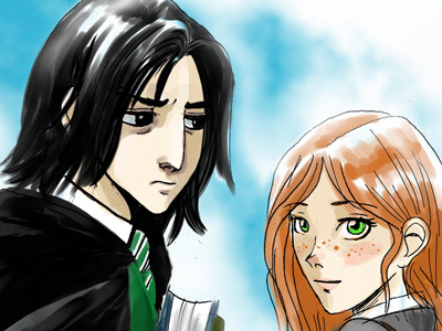 Severus watch Lily harry potter illustration rowling severus snape