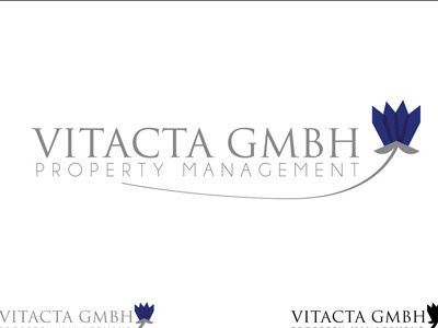Test for Vitacta Logo flower logo management paper