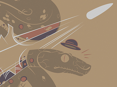 American Sniper Vector Tribute - detail adobe amenicansniper illo illustration illustrator snake vector